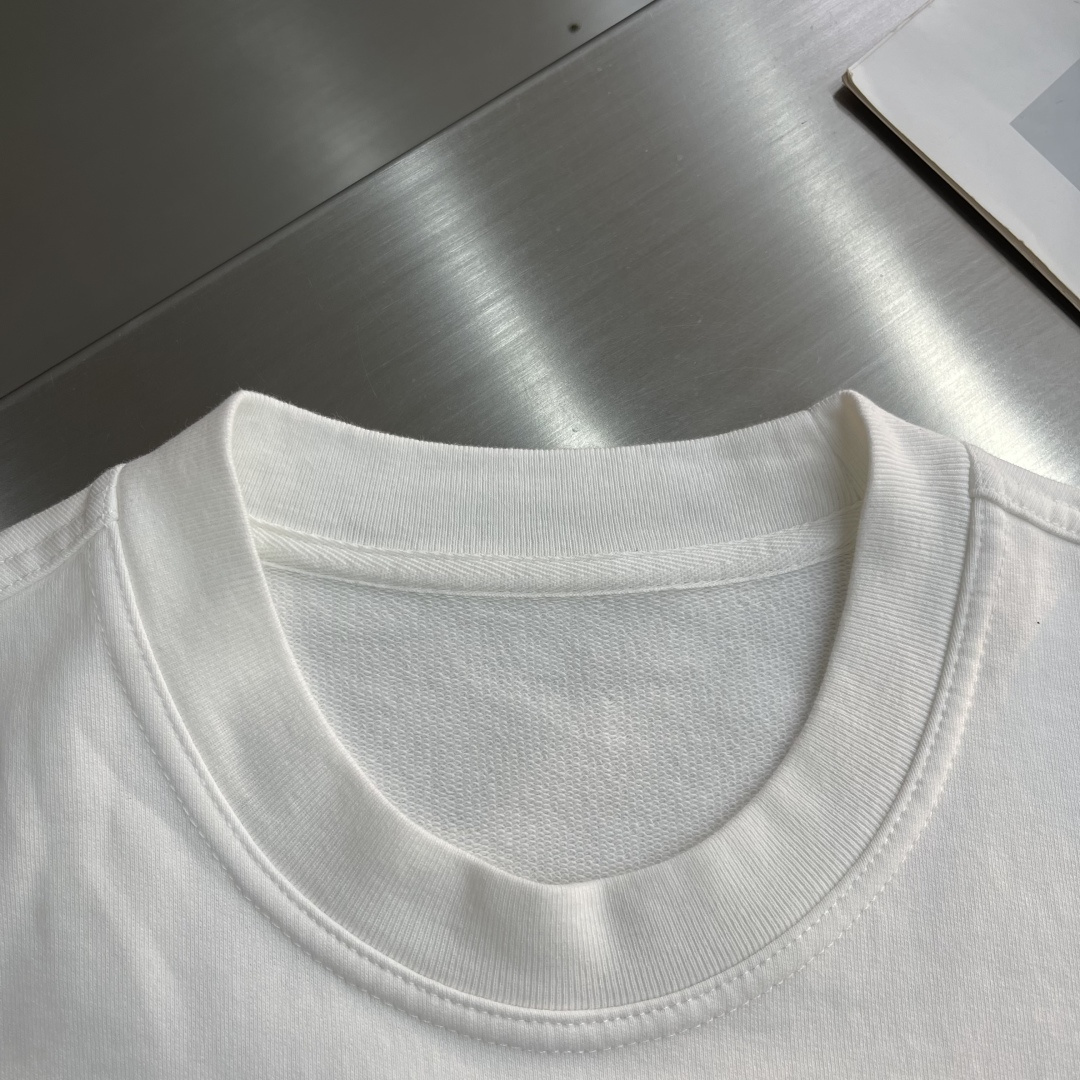 -LOEW 2025秋冬系列短袖T恤码数：M-5XL 微阔版型高克重洗水纯棉毛圈面料，面料表面食毛做磨毛