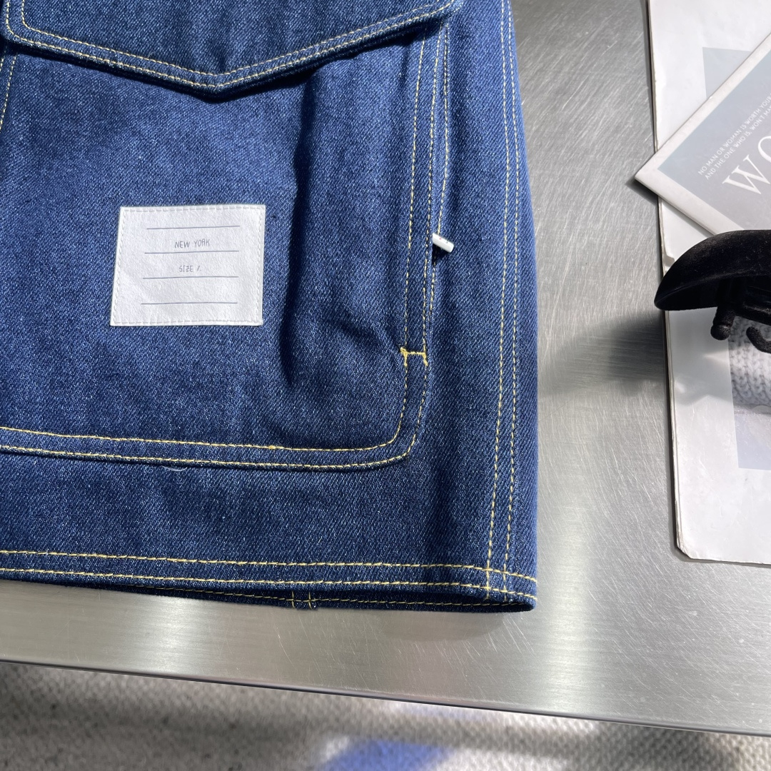 -TB 加厚牛仔羽绒外套重磅……重工洗水牛仔 内里加厚双层内胆 放跑毛漏毛 100%白绒 领口可拆卸羊粒