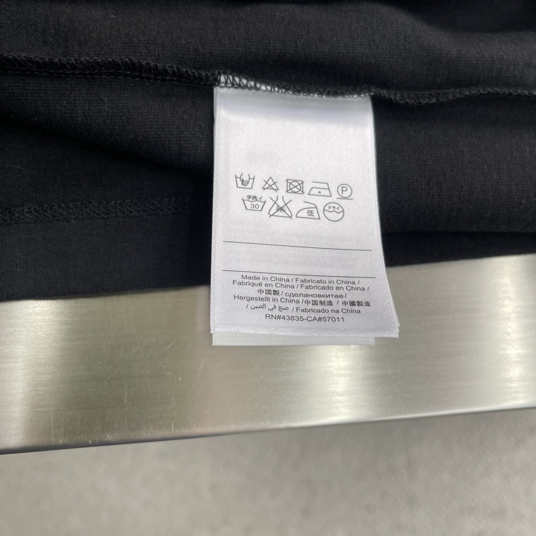 -Dio 2026早春系列短袖T恤尺码: M-5XL 微阔版型克重：260克重 成份：100%棉 磨毛洗