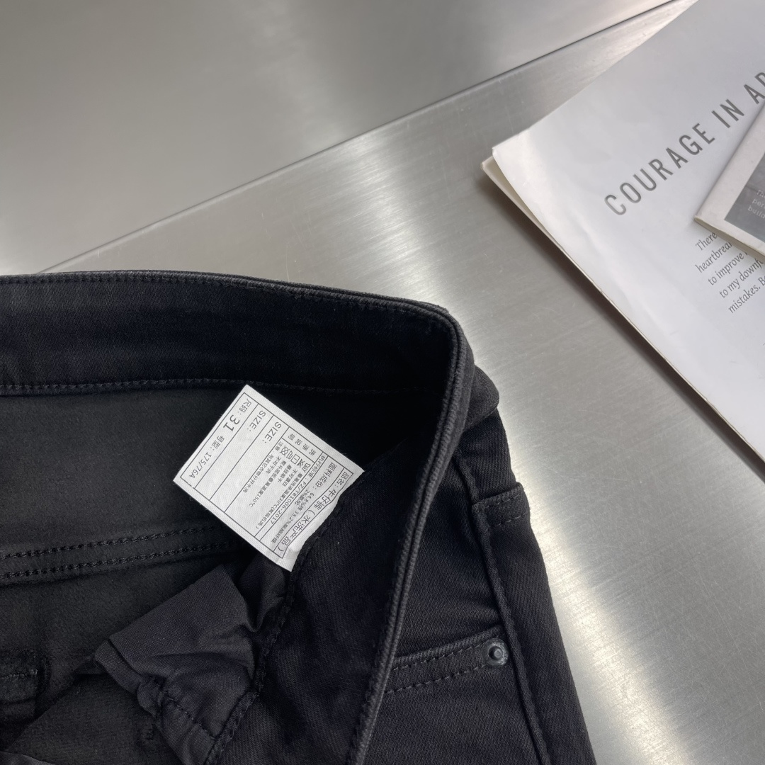 -BBR 25秋冬新款加厚拉绒牛仔长裤。丹宁牛仔面料，复合绒面内里，舒适保暖！码数：29-38（🈚️35