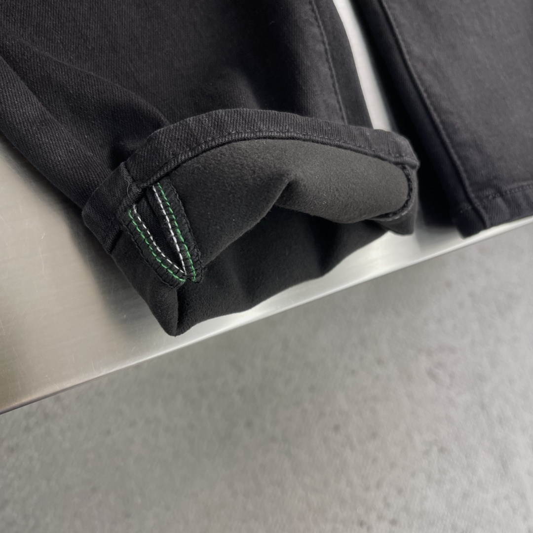 -BBR 25秋冬新款加厚拉绒牛仔长裤。丹宁牛仔面料，复合绒面内里，舒适保暖！码数：29-38（🈚️35