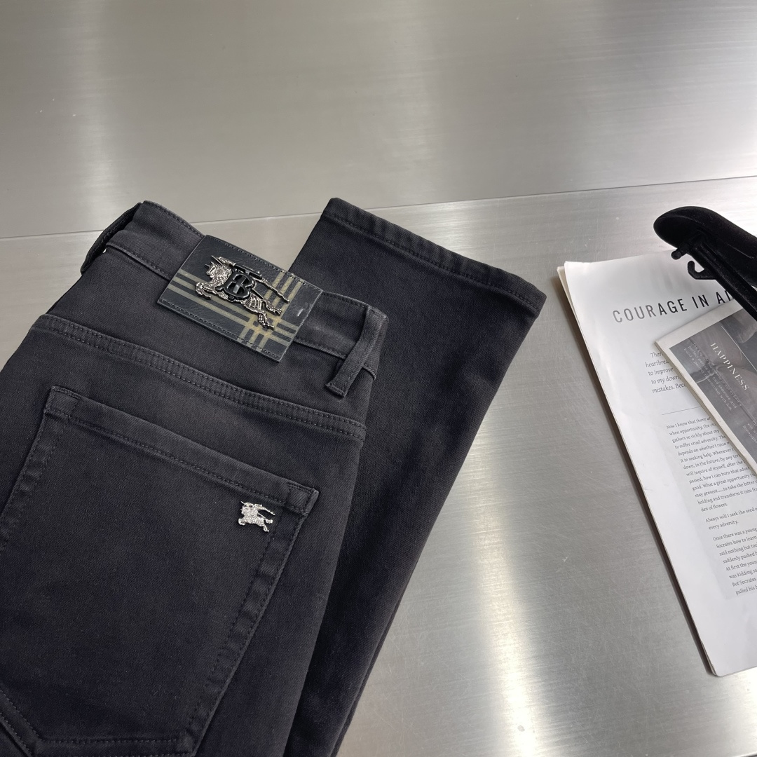 -BBR 25秋冬新款加厚拉绒牛仔长裤。丹宁牛仔面料，复合绒面内里，舒适保暖！码数：29-38（🈚️35