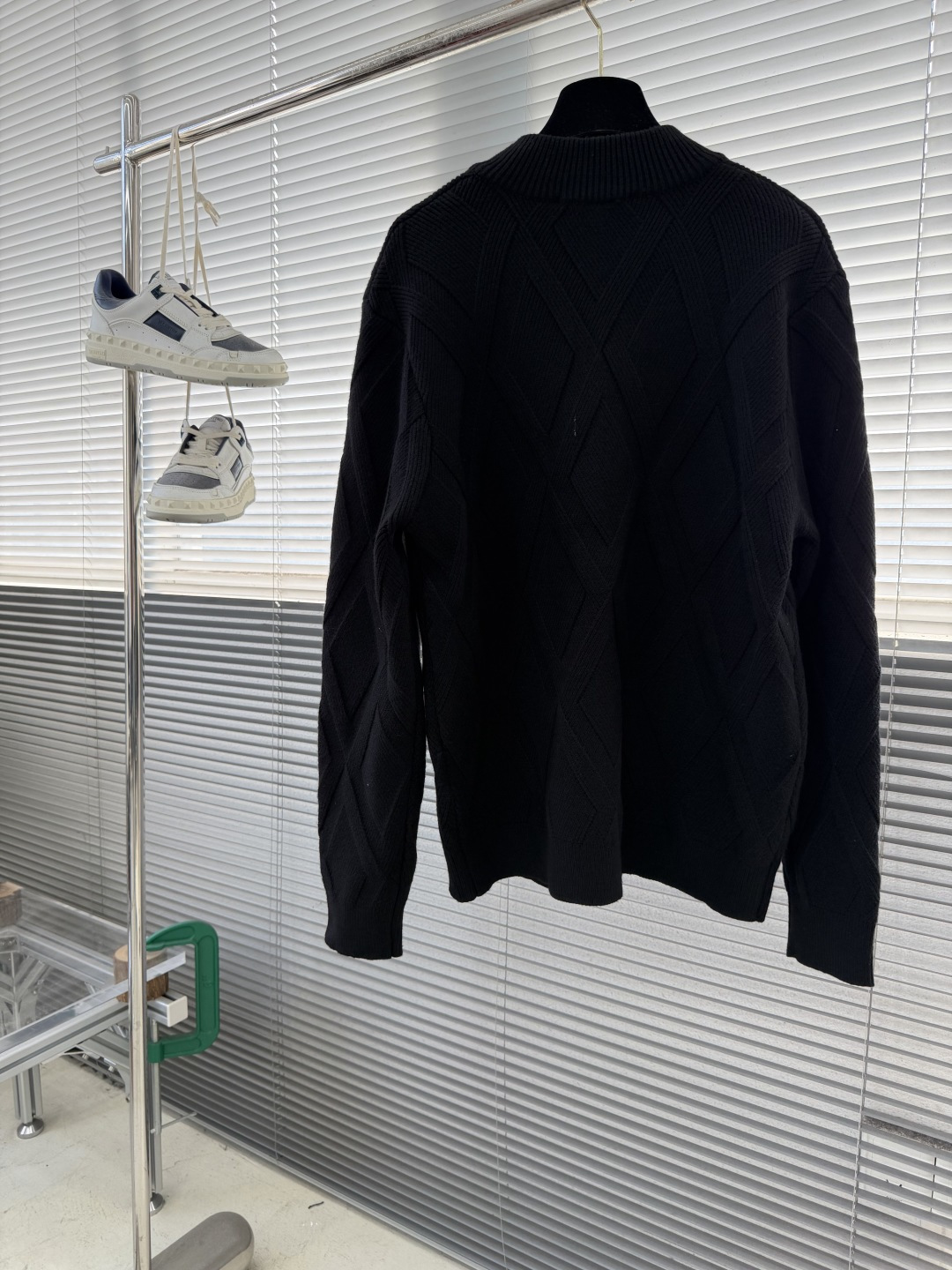 -驴牌 拉链羊毛夹克驴牌拉链毛衣夹克。羊毛混纺面料.柔软针织材质，穿着超舒适又保暖~经典Monogram