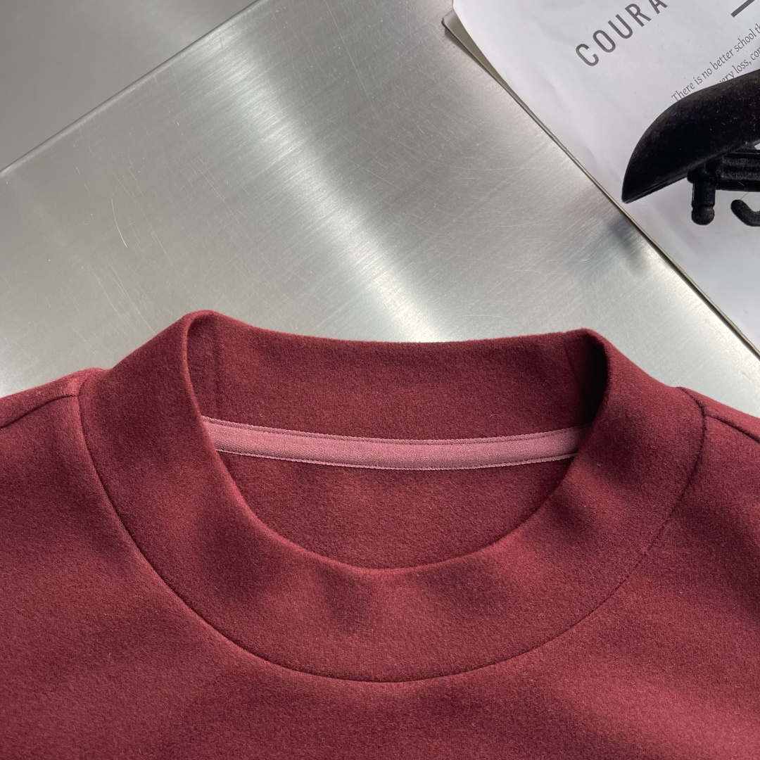 -BBR 2025秋冬系列长袖打底T恤尺码: M-5XL 常规版型克重：245克重成份：莫代尔双面面料 