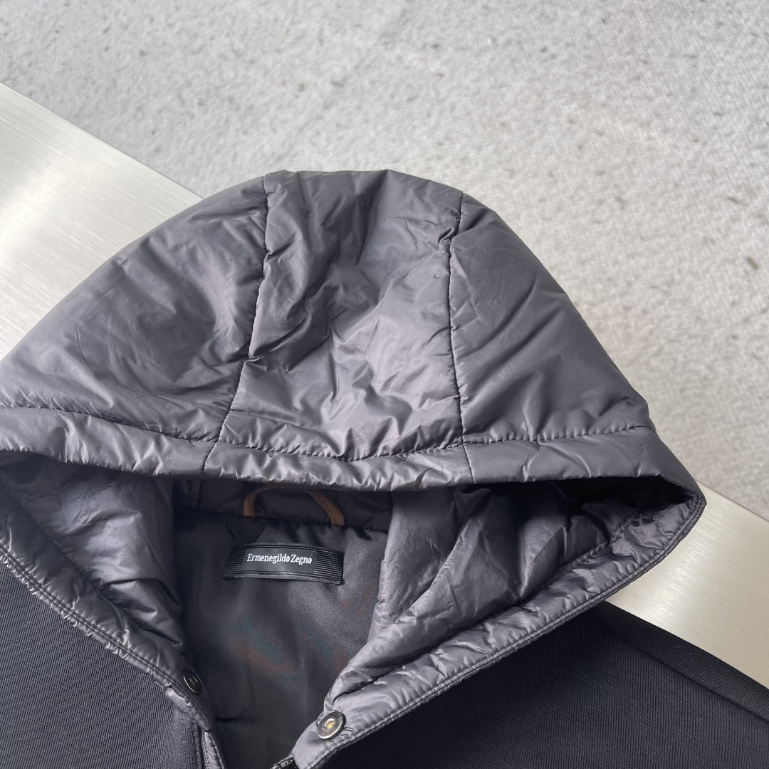 -Z ZEGN 秋冬高端新款外套。高级定制时尚设计师款，厚实感十足 质感区别市场货 高度还原 选定一线毛