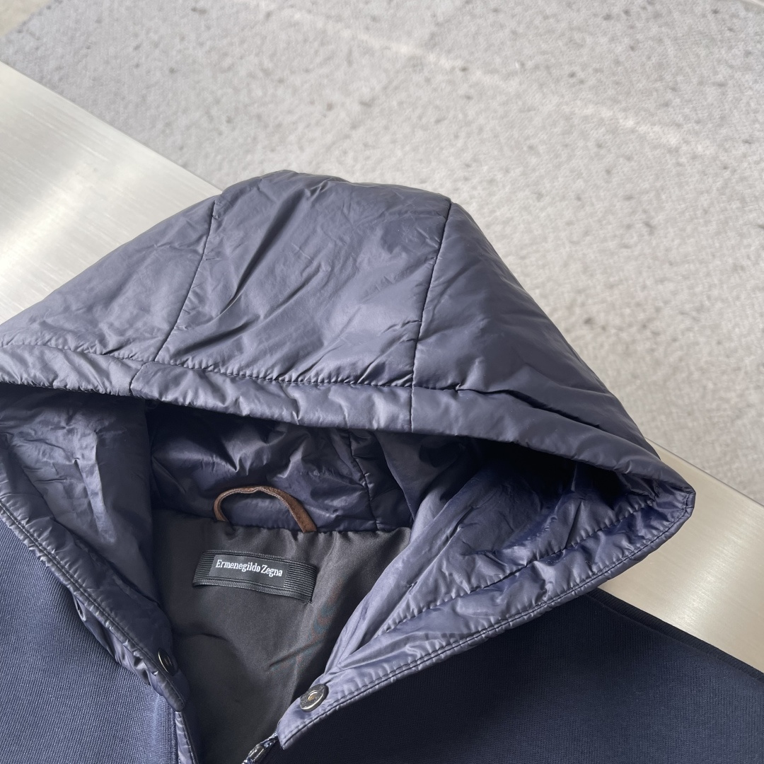 -Z ZEGN 秋冬高端新款外套。高级定制时尚设计师款，厚实感十足 质感区别市场货 高度还原 选定一线毛