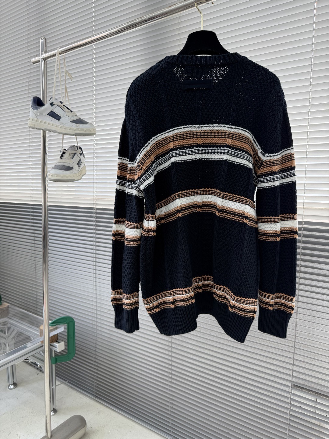 -Z ZEGN 秋冬氛围感直接拉满意式松弛感 6针4线ART-Deco特种纱织“度假风 针织毛衣ZZ家新