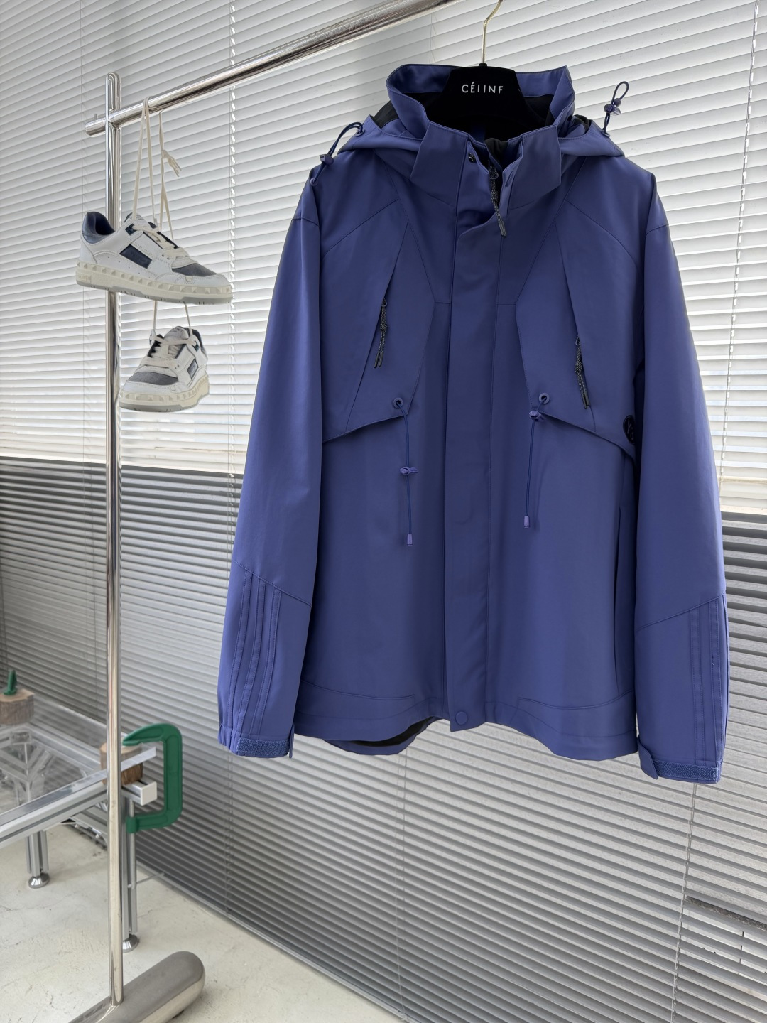 -Y-3 Yamamoto山本耀司 秋冬重工连帽软壳冲锋衣。高端版本定制面料 透气弹力舒适度极高，高级定