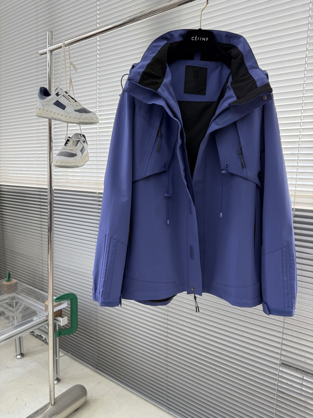 -Y-3 Yamamoto山本耀司 秋冬重工连帽软壳冲锋衣。高端版本定制面料 透气弹力舒适度极高，高级定