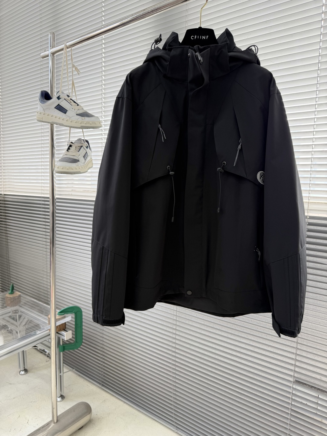 -Y-3 Yamamoto山本耀司 秋冬重工连帽软壳冲锋衣。高端版本定制面料 透气弹力舒适度极高，高级定