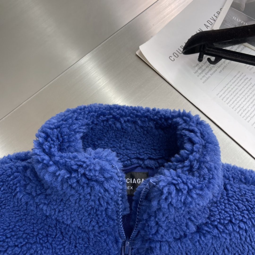 -Balenciag 25fw新款3B SPORTS ICON SKI拉链夹克 全衬里 高领 落肩 双向