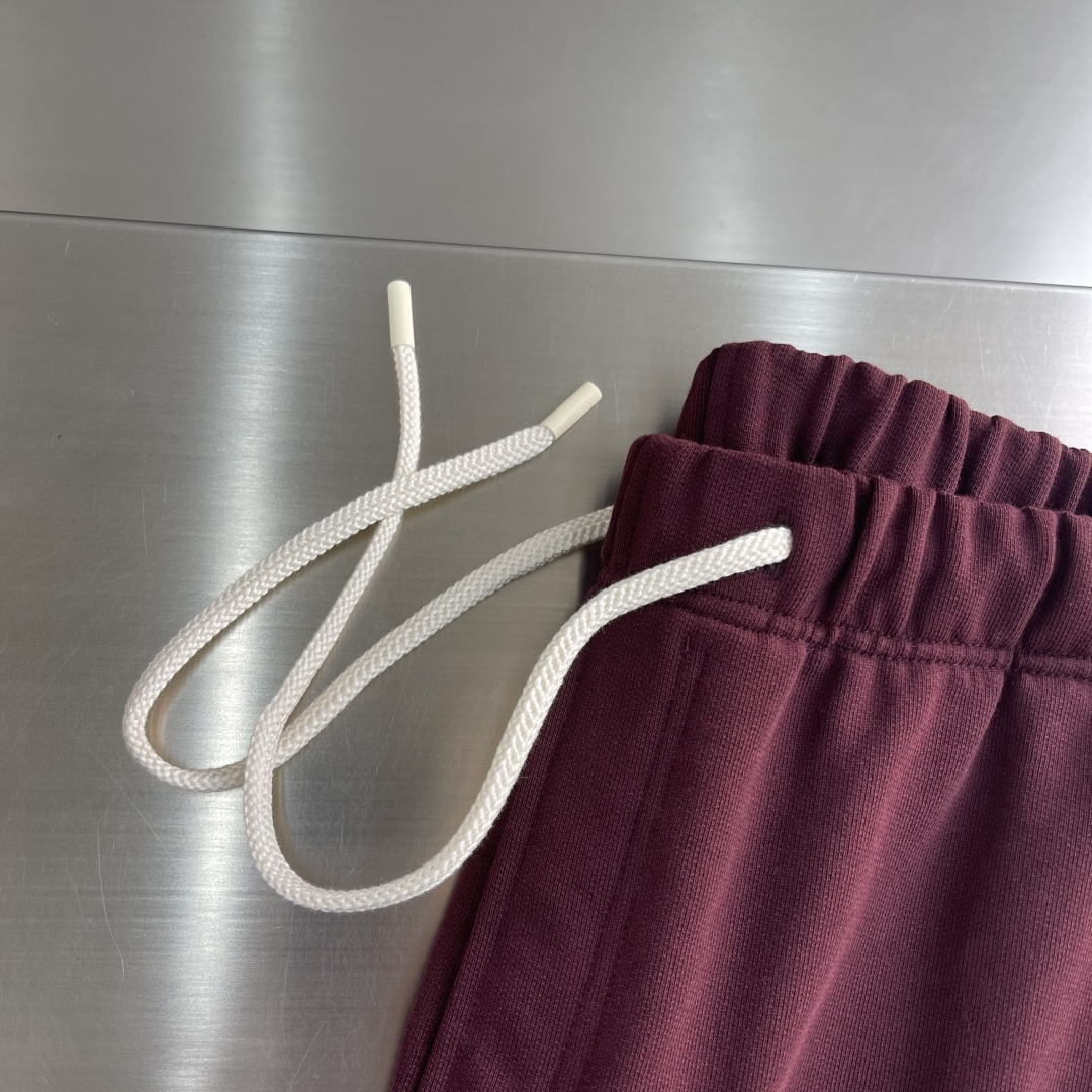 -wang 亚历山大王 2025秋冬系列休闲卫裤尺码: M-4XL 微阔版型 工艺：加厚款 字母绣花+刺