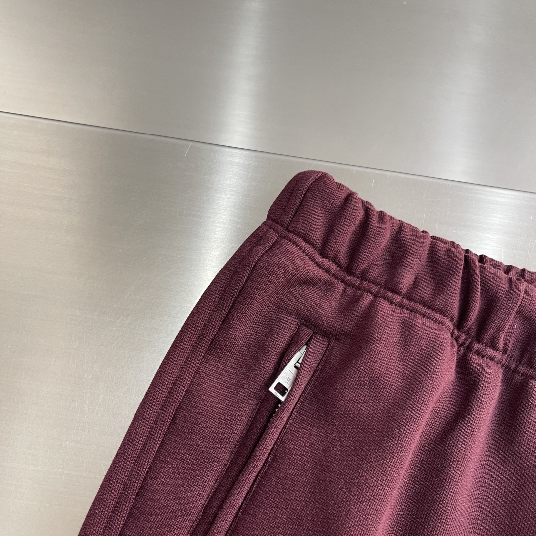 -wang 亚历山大王 2025秋冬系列休闲卫裤尺码: M-4XL 微阔版型 工艺：加厚款 字母绣花+刺