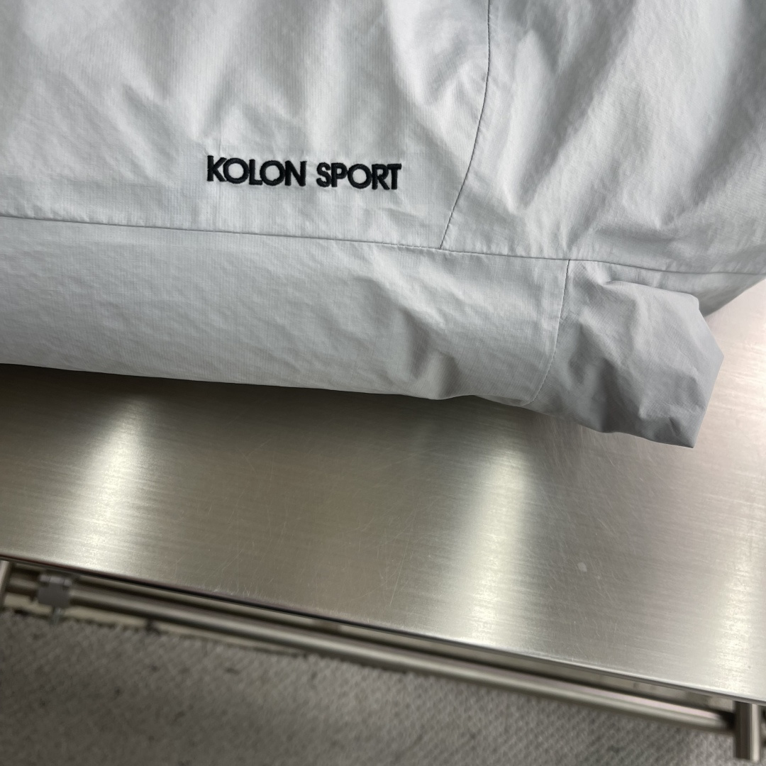 -KOLON SPORTHIKING男女防水防风透湿耐磨户外羽绒服 情侣款保暖加厚外套连帽户外冲锋衣这才