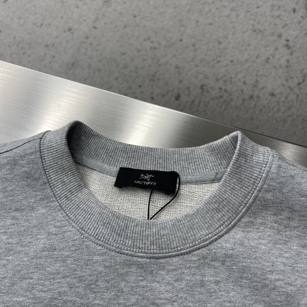 -🐦 鸟家 2025秋冬新款圆领卫衣400克毛圈纯棉字母logo植绒码数：S M L XL XXL