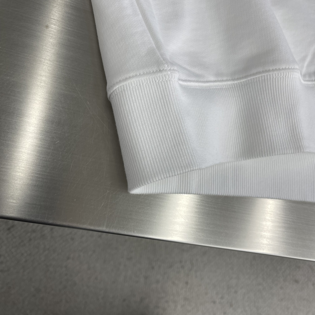 -ALO 2025秋冬新款圆领卫衣400克毛圈纯棉字母logo立体发泡码数：S M L XL XXL