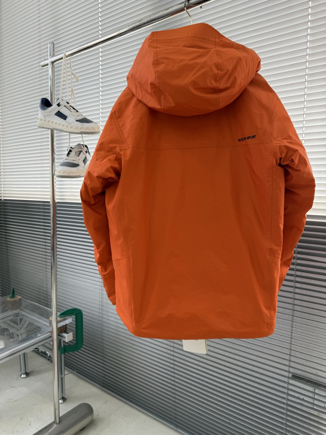 -KOLON SPORTHIKING男女防水防风透湿耐磨户外羽绒服 情侣款保暖加厚外套连帽户外冲锋衣这才