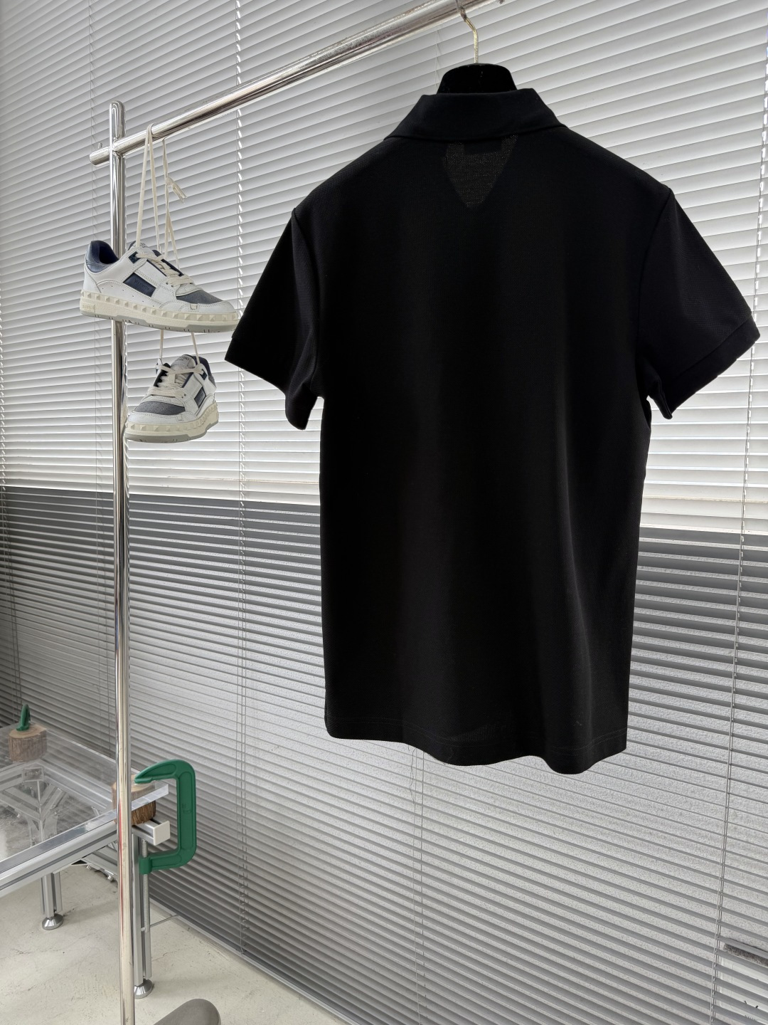 -BBR 26ss新款金属感马术骑士徽标棉质 Polo 衫修身版型，呈现贴身剪裁。尺码标准，请选择平时正