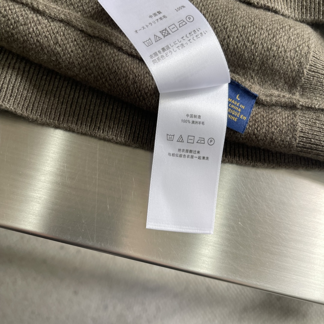 -RalP🆕h Lauren 拉夫劳伦 简约刺绣logo休闲毛衣精选高品质羊毛混纺面料，柔软亲肤，保暖性