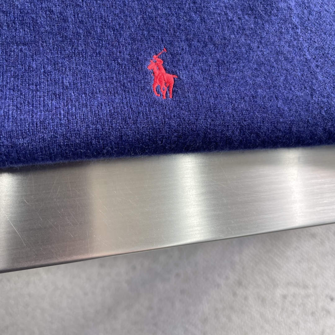 -RalP🆕h Lauren 拉夫劳伦 简约刺绣logo休闲毛衣精选高品质羊毛混纺面料，柔软亲肤，保暖性