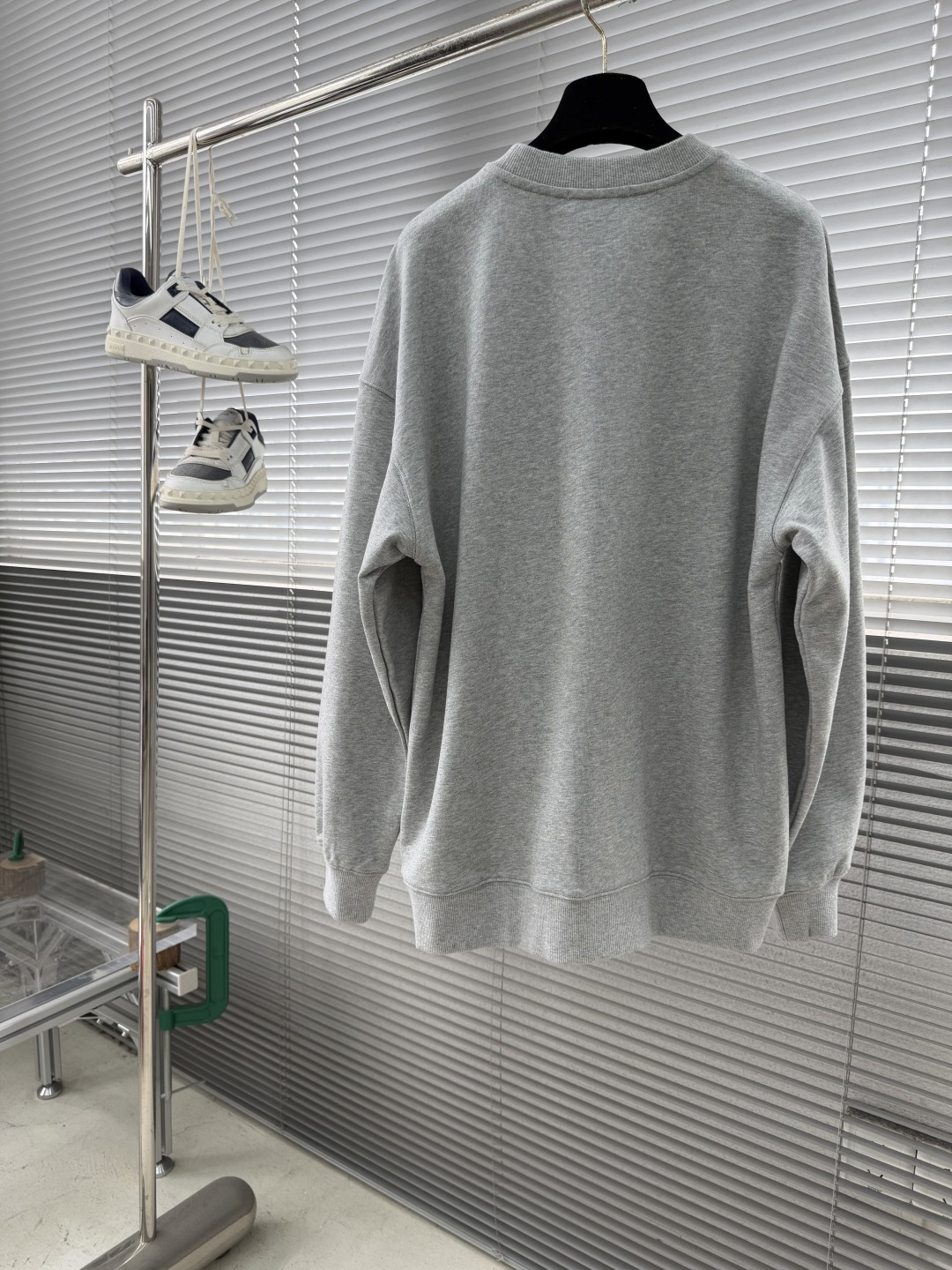 -ALO 2025秋冬新款圆领卫衣400克毛圈纯棉字母logo立体发泡码数：S M L XL XXL