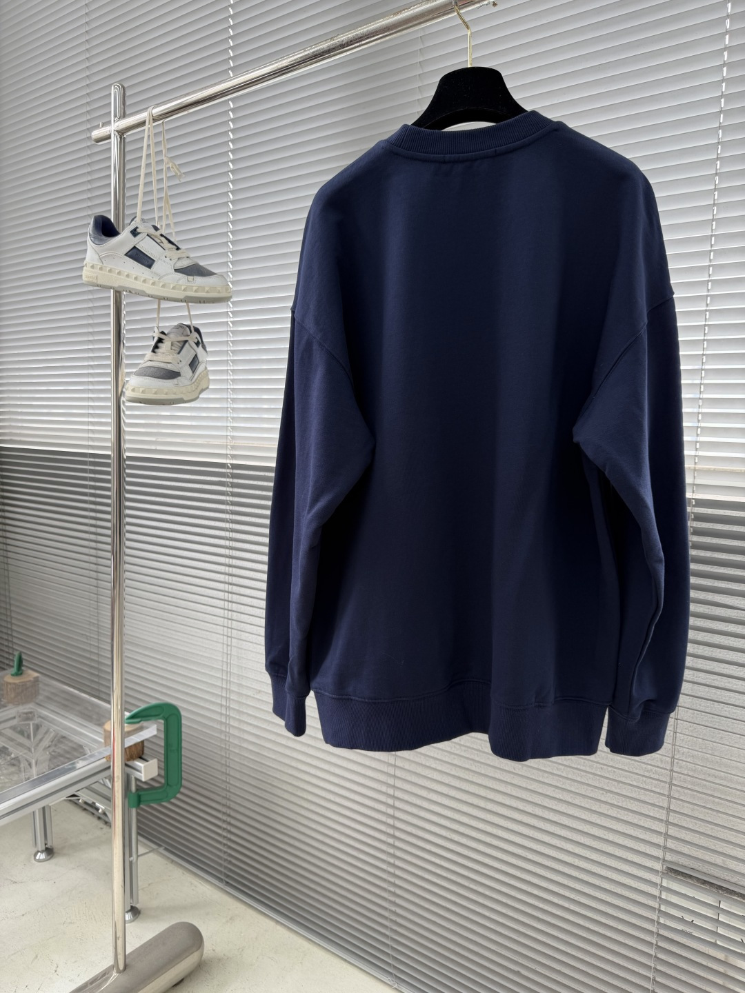 -ALO 2025秋冬新款圆领卫衣400克毛圈纯棉字母logo立体发泡码数：S M L XL XXL