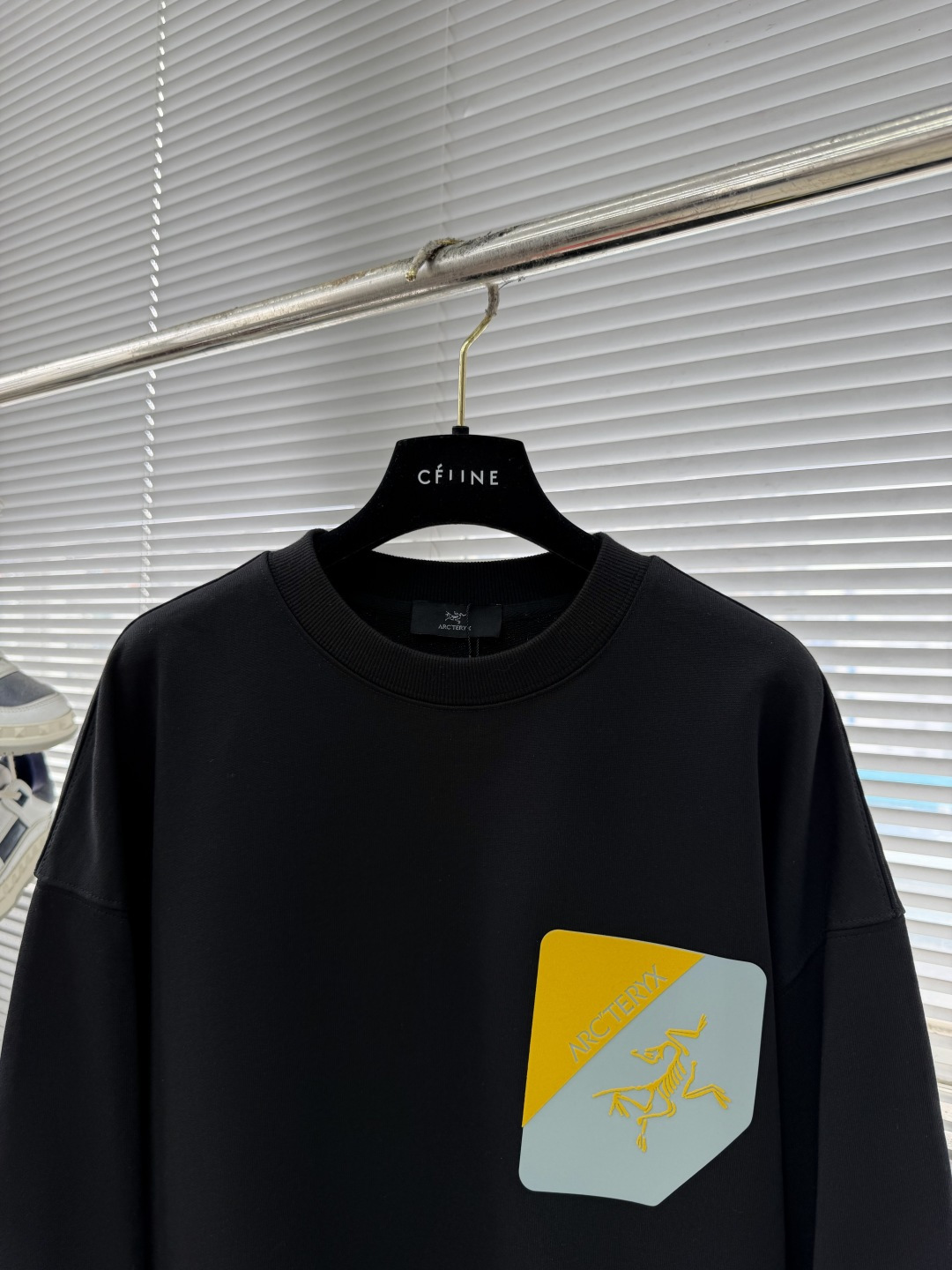 -🐦 鸟家 2025秋冬新款圆领卫衣400克毛圈纯棉字母logo植绒码数：S M L XL XXL