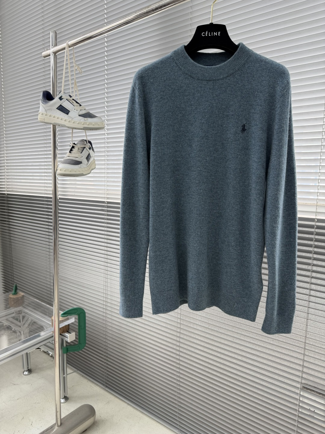 -RalP🆕h Lauren 拉夫劳伦 简约刺绣logo休闲毛衣精选高品质羊毛混纺面料，柔软亲肤，保暖性