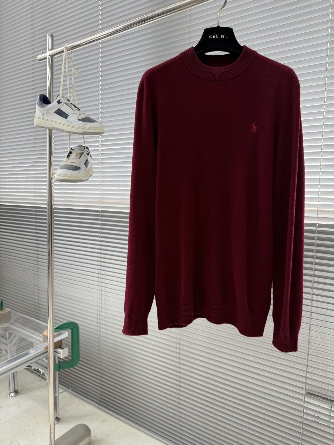 -RalP🆕h Lauren 拉夫劳伦 简约刺绣logo休闲毛衣精选高品质羊毛混纺面料，柔软亲肤，保暖性