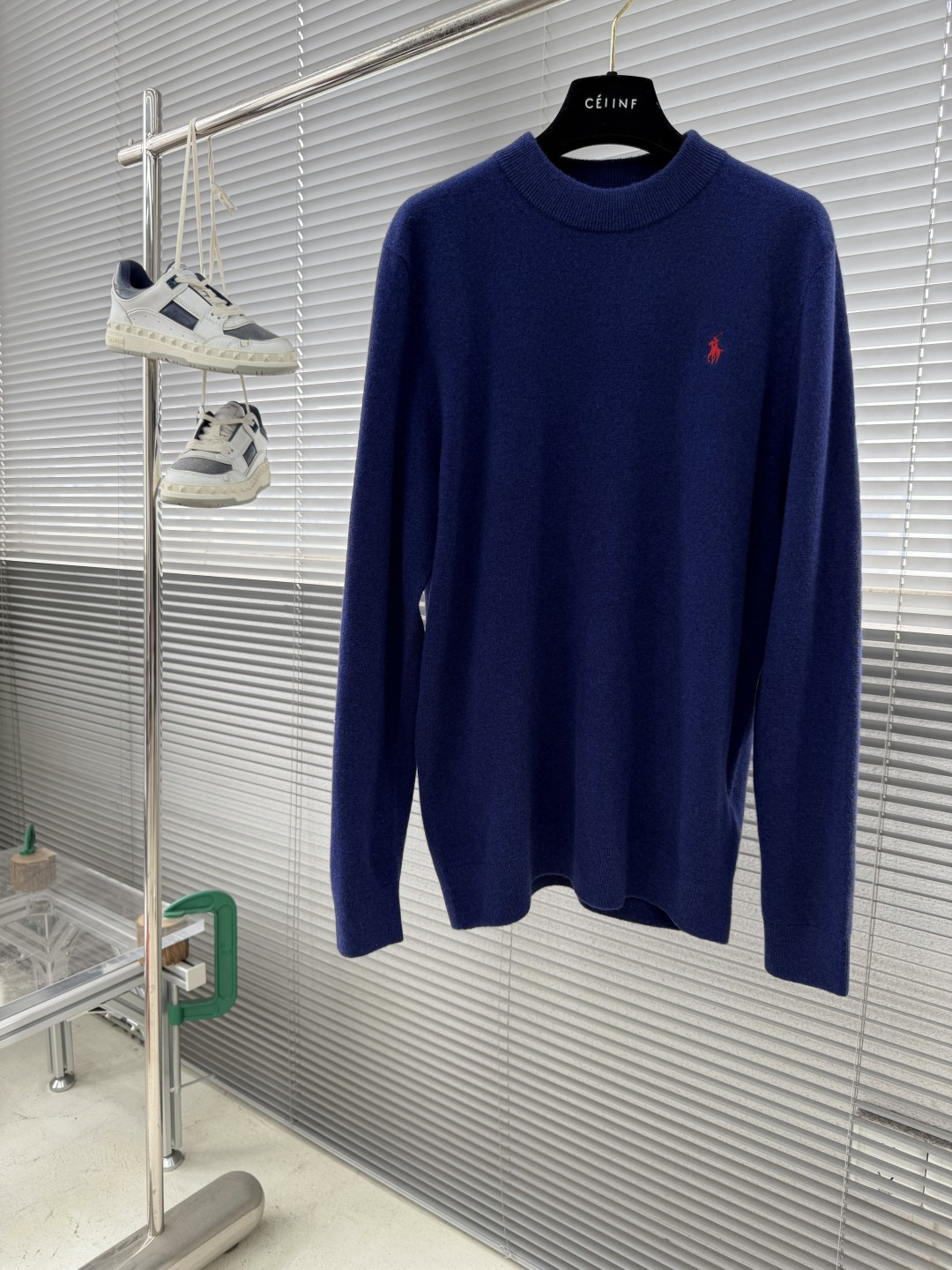 -RalP🆕h Lauren 拉夫劳伦 简约刺绣logo休闲毛衣精选高品质羊毛混纺面料，柔软亲肤，保暖性