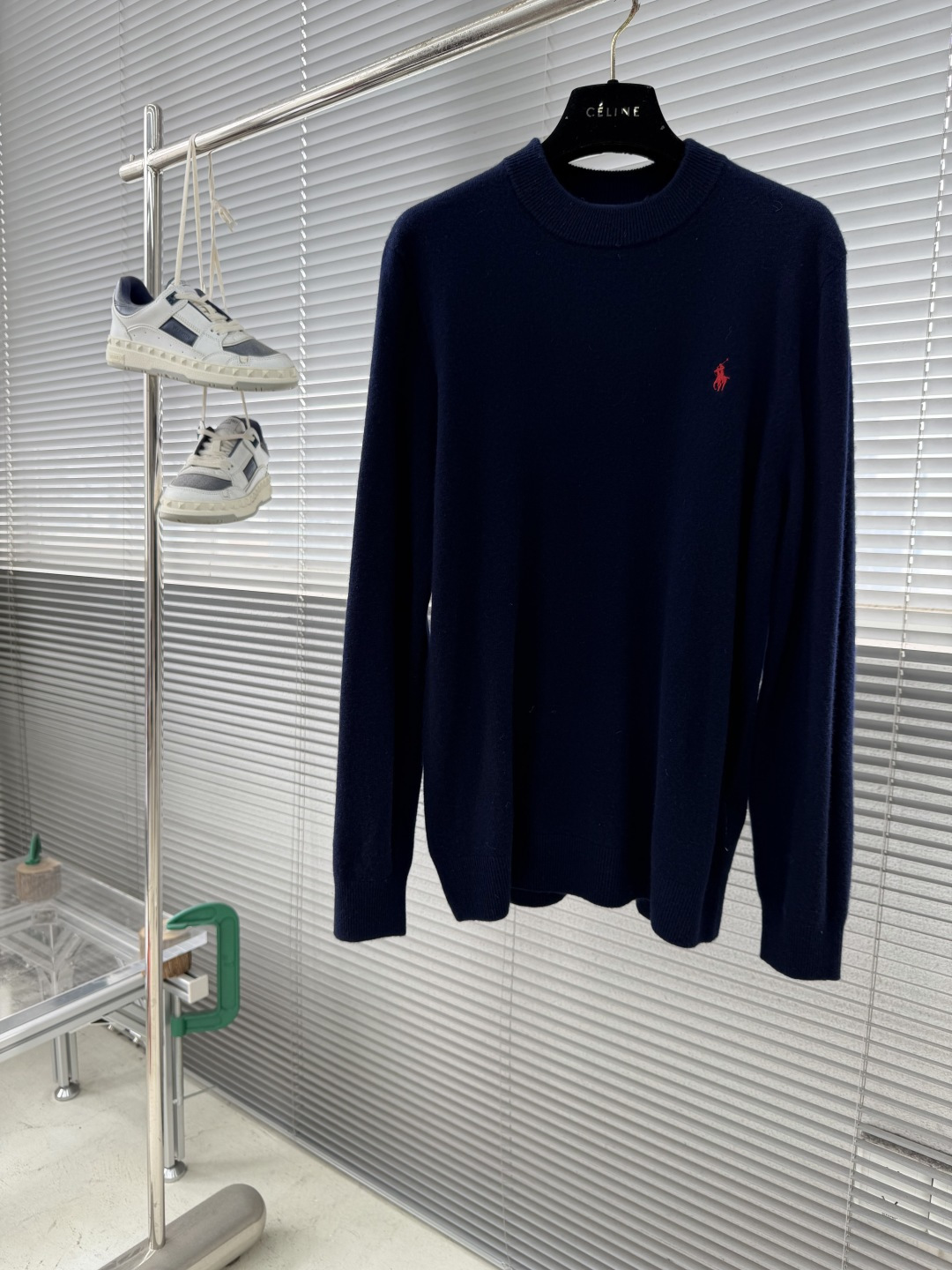 -RalP🆕h Lauren 拉夫劳伦 简约刺绣logo休闲毛衣精选高品质羊毛混纺面料，柔软亲肤，保暖性