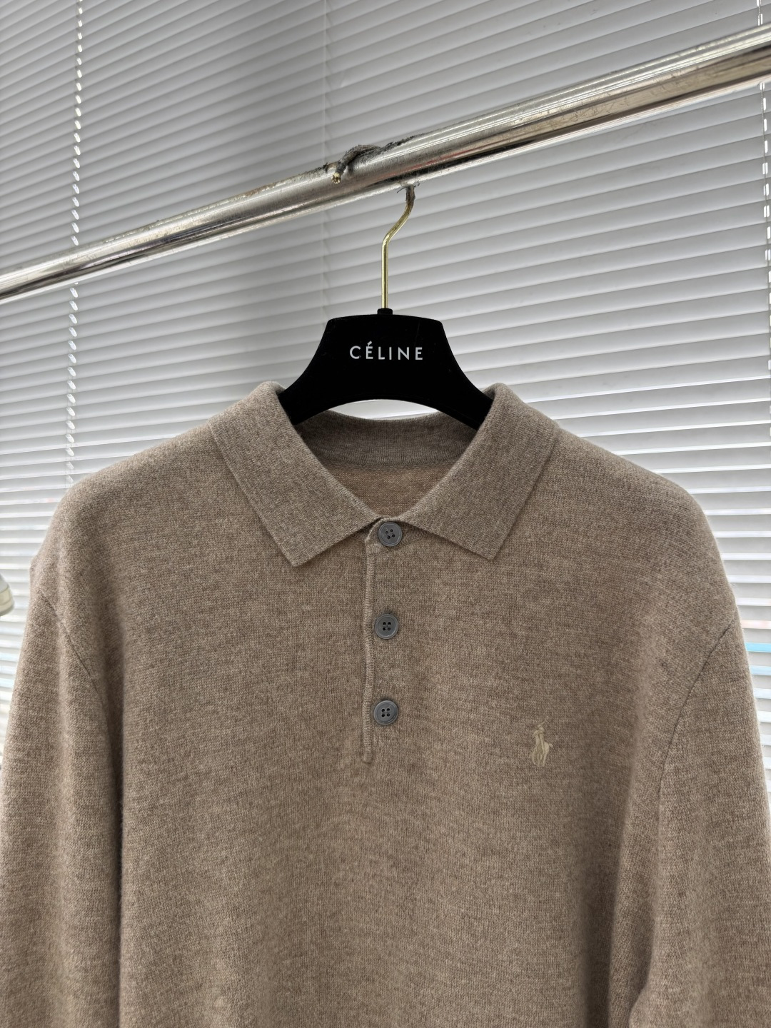 -RalP🆕h Lauren 拉夫劳伦 简约刺绣logo休闲毛衣精选高品质羊毛混纺面料，柔软亲肤，保暖性