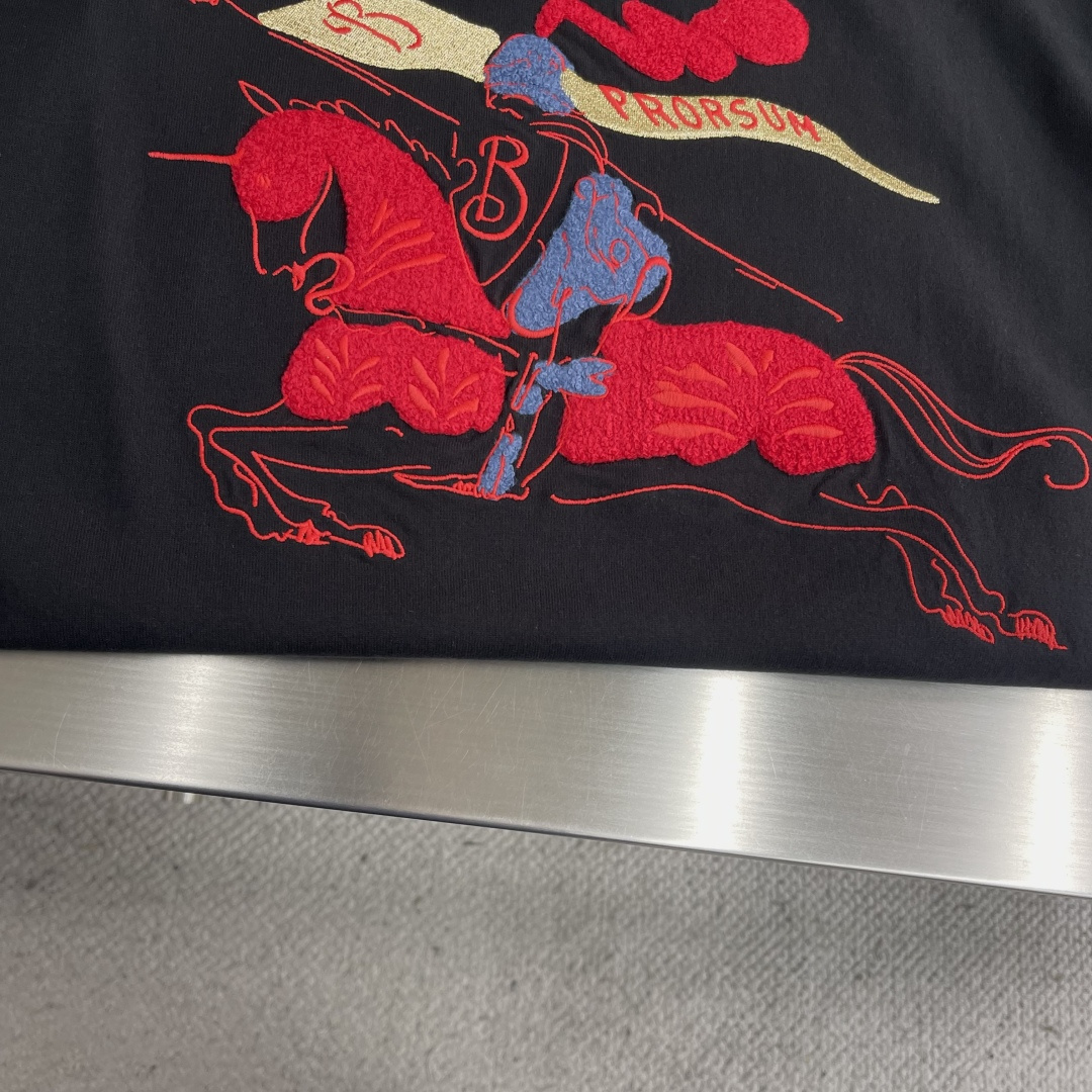 -BBR 2026早春系列贺岁短袖T恤尺码: M-5XL 微阔版型克重：230克重 潮棉短袖成份：100