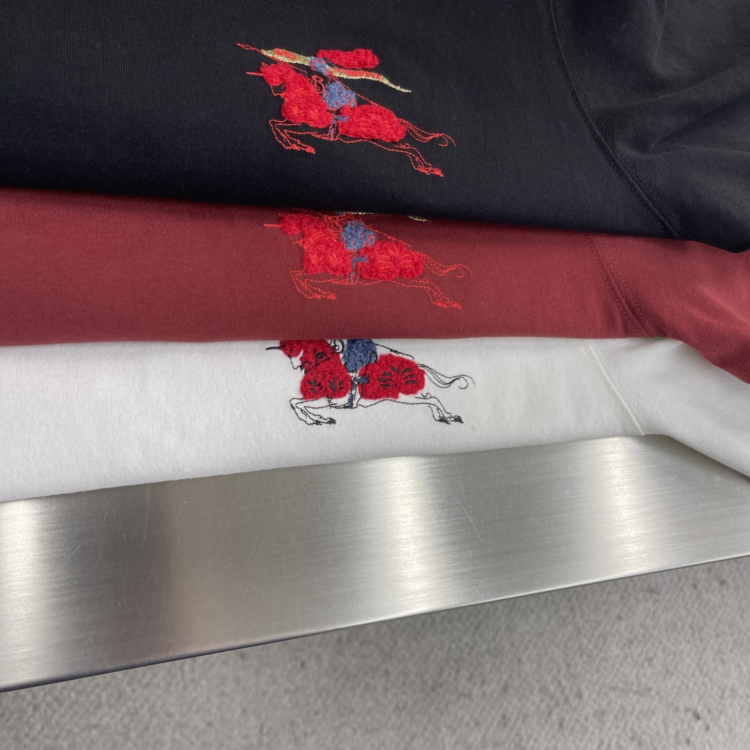 -BBR 2026早春系列贺岁短袖T恤尺码: M-5XL 微阔版型克重：230克重 潮棉短袖成份：100