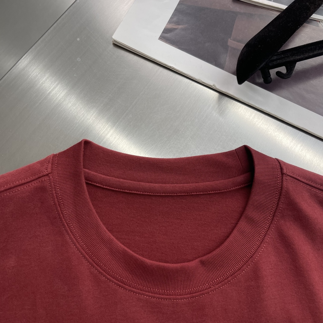 -BBR 2026早春系列贺岁短袖T恤尺码: M-5XL 微阔版型克重：230克重 潮棉短袖成份：100