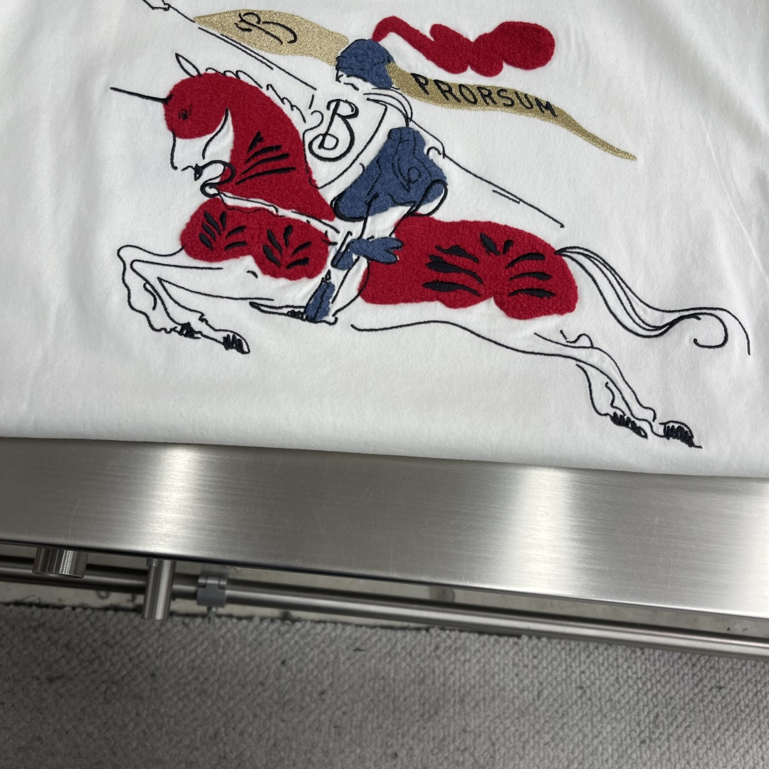 -BBR 2026早春系列贺岁短袖T恤尺码: M-5XL 微阔版型克重：230克重 潮棉短袖成份：100