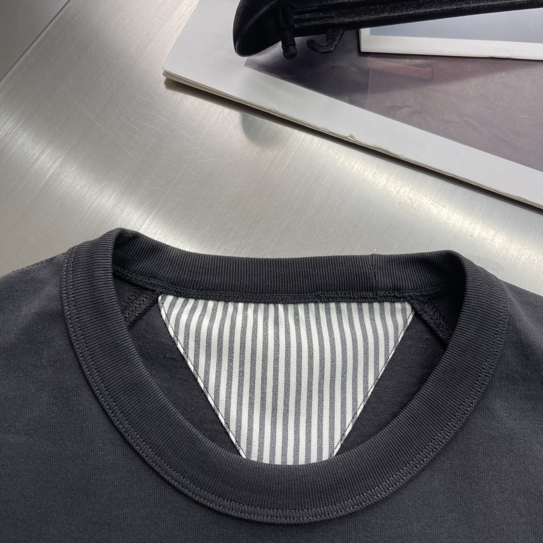 -BV 26ss春夏系列圆领T恤尺码: M-5XL版型：微阔版型克重：160克重 成份：80支长绒面料 