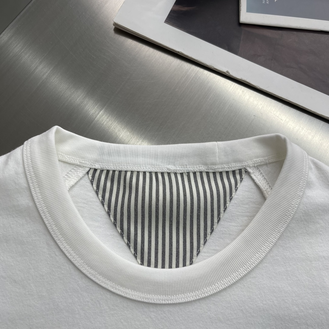 -BV 26ss春夏系列圆领T恤尺码: M-5XL版型：微阔版型克重：160克重 成份：80支长绒面料 