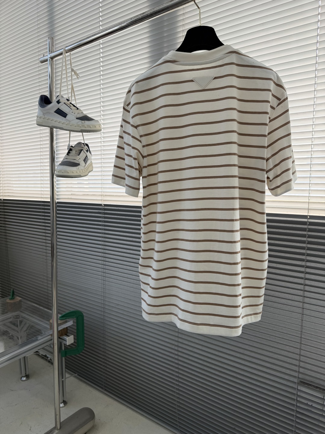 -PRAD 2026ss条纹T恤 海魂衫版型：微阔版克重：280克重 超柔空气棉面料成份: 100%棉工