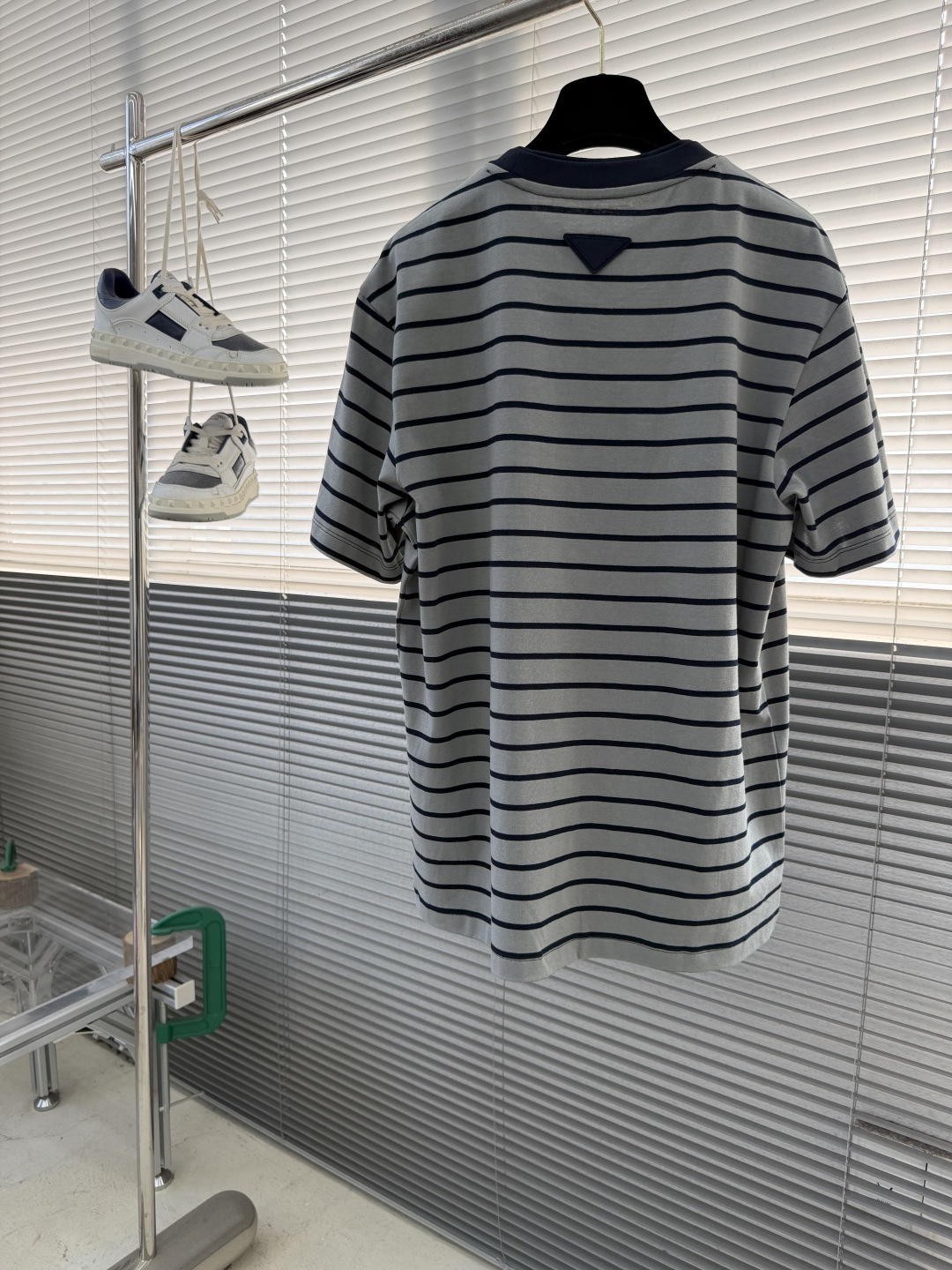 -PRAD 2026ss条纹T恤 海魂衫版型：微阔版克重：280克重 超柔空气棉面料成份: 100%棉工