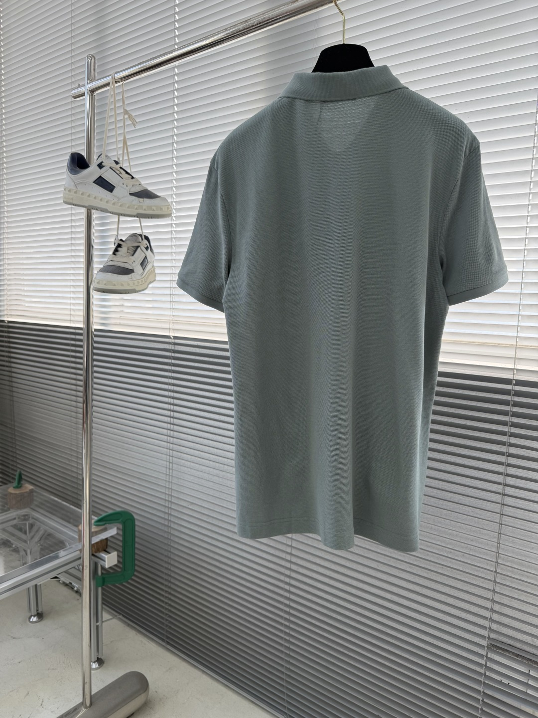 -PRAD 26ss P家春夏新款POLO 原版定制 面料选用进口钻石羊毛珠地棉 轻薄透气 上身丝滑舒适
