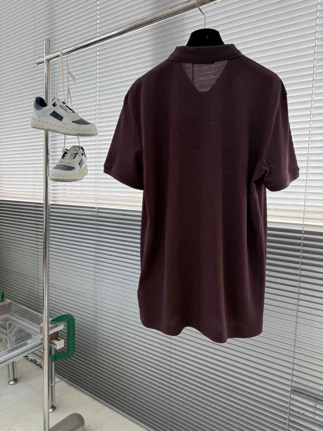 -PRAD 26ss P家春夏新款POLO 原版定制 面料选用进口钻石羊毛珠地棉 轻薄透气 上身丝滑舒适