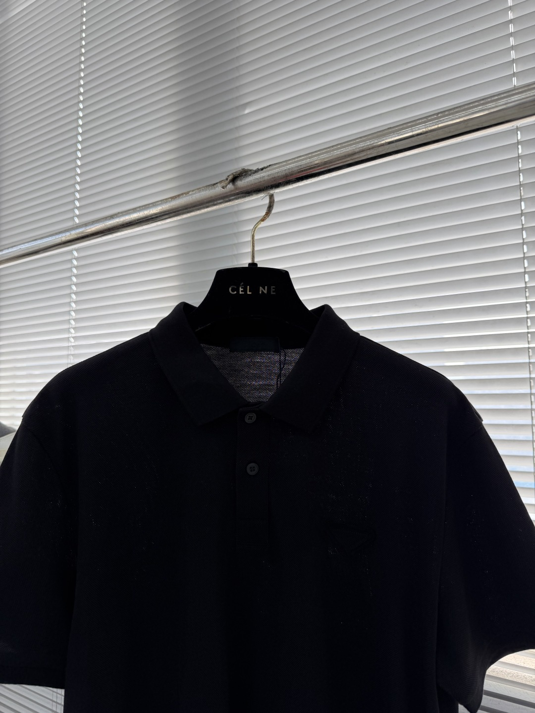 -PRAD 26ss P家春夏新款POLO 原版定制 面料选用进口钻石羊毛珠地棉 轻薄透气 上身丝滑舒适