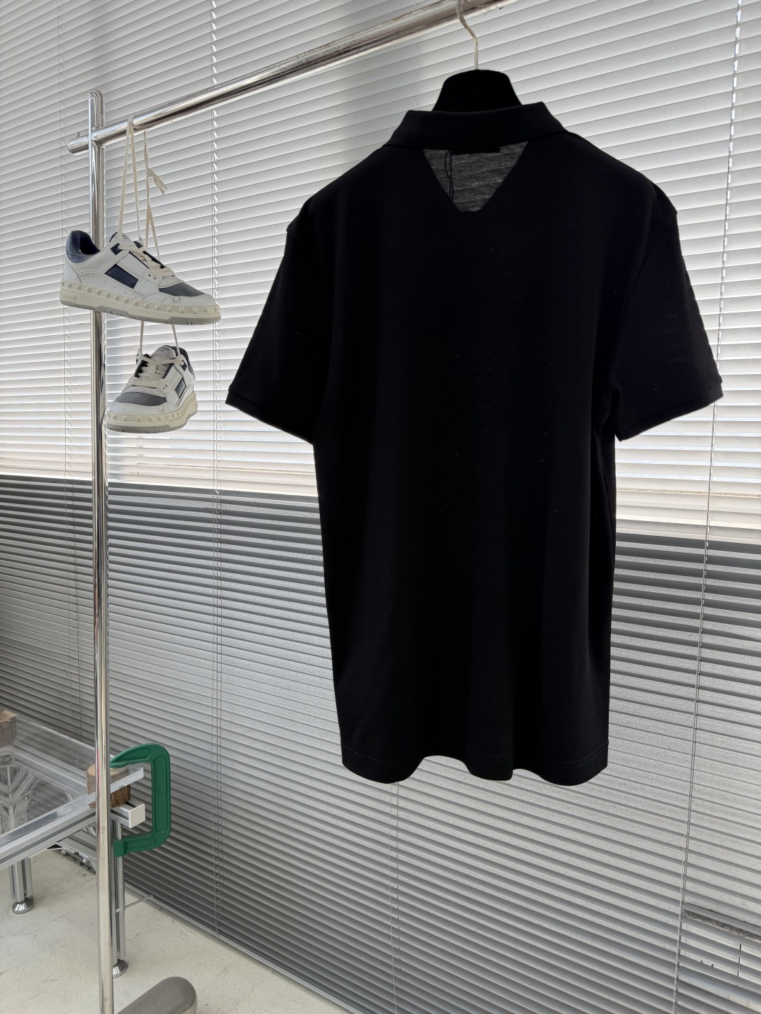 -PRAD 26ss P家春夏新款POLO 原版定制 面料选用进口钻石羊毛珠地棉 轻薄透气 上身丝滑舒适