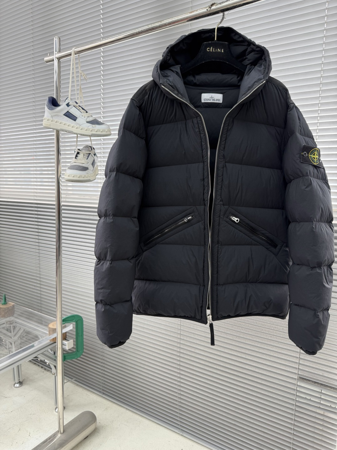 -Stone Island 顶级羽绒服…石头面包超轻连帽羽绒….stone日本订单也很难做到的订单。25