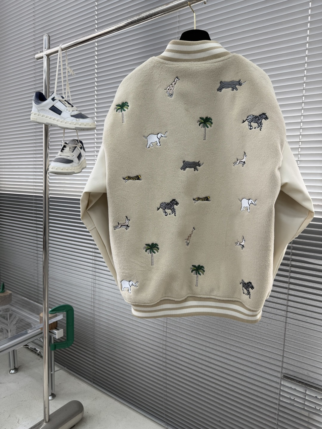 -驴牌 SS26早春新款男刺绣棒球服外套 肩宽55565758胸围61636567衣长69717375