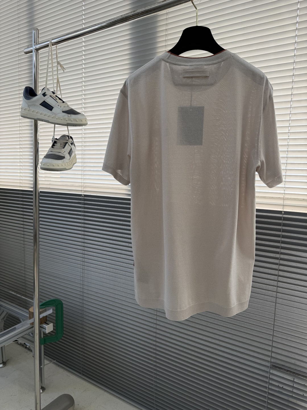 -Z ZEGN 26ss Z家春夏新款花灰起脚平纹短袖 原版定制 轻薄透气 上身丝滑舒适 高端大气，经典