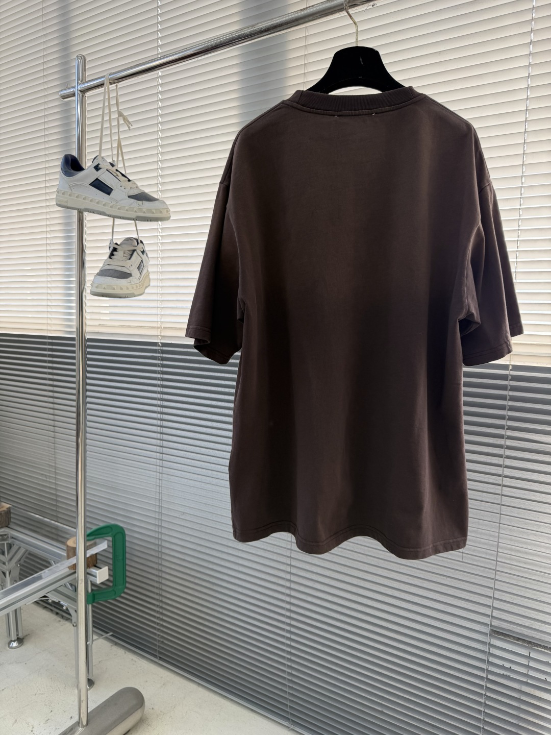 -Acne Studios 做旧徽标短袖定制雅棉双股绵柔平纹织物 柔软细腻 舒适贴肤 以纯粹与洁净的白色