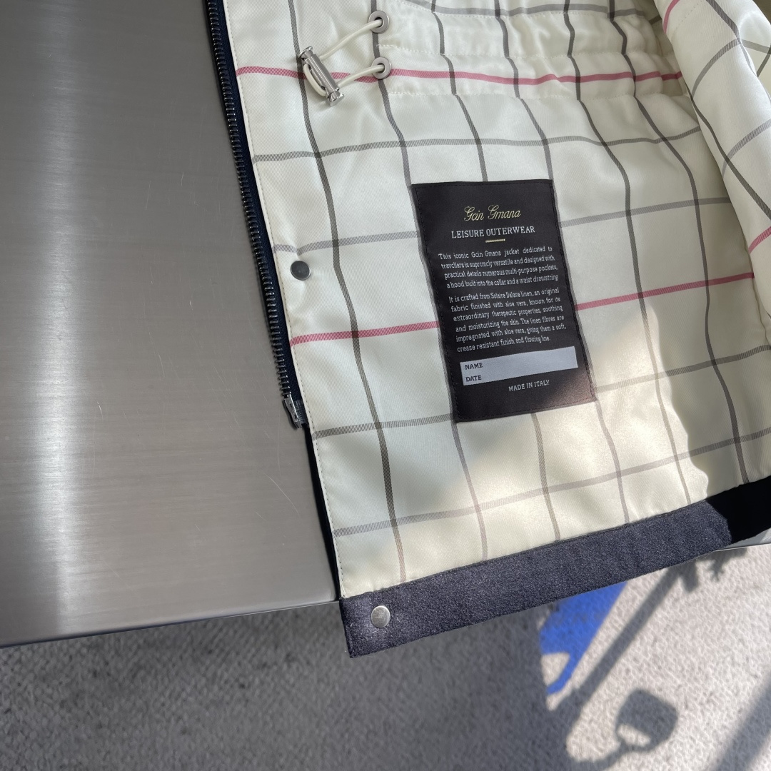 Loro Piana 新款羊绒长款夹克外套 7
