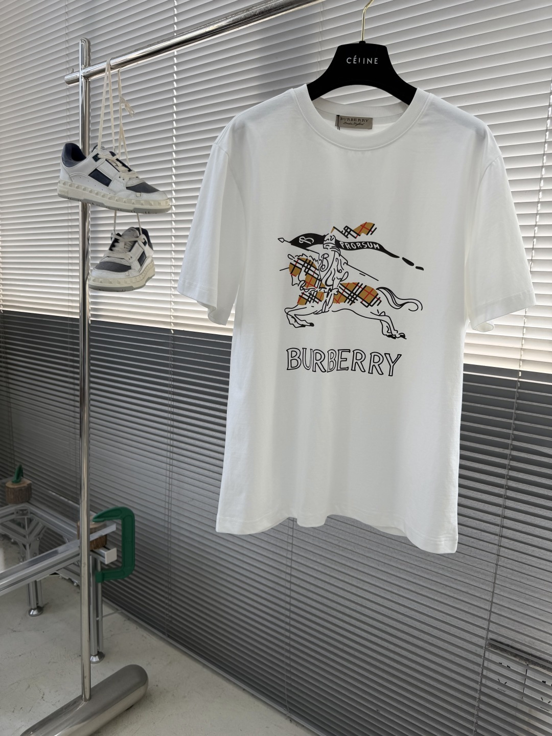 -BBR 2026新款印花圆领短袖T恤采用纯棉双纱面料，手感柔软细腻，颜色光泽度都超正，上身舒适透气！领